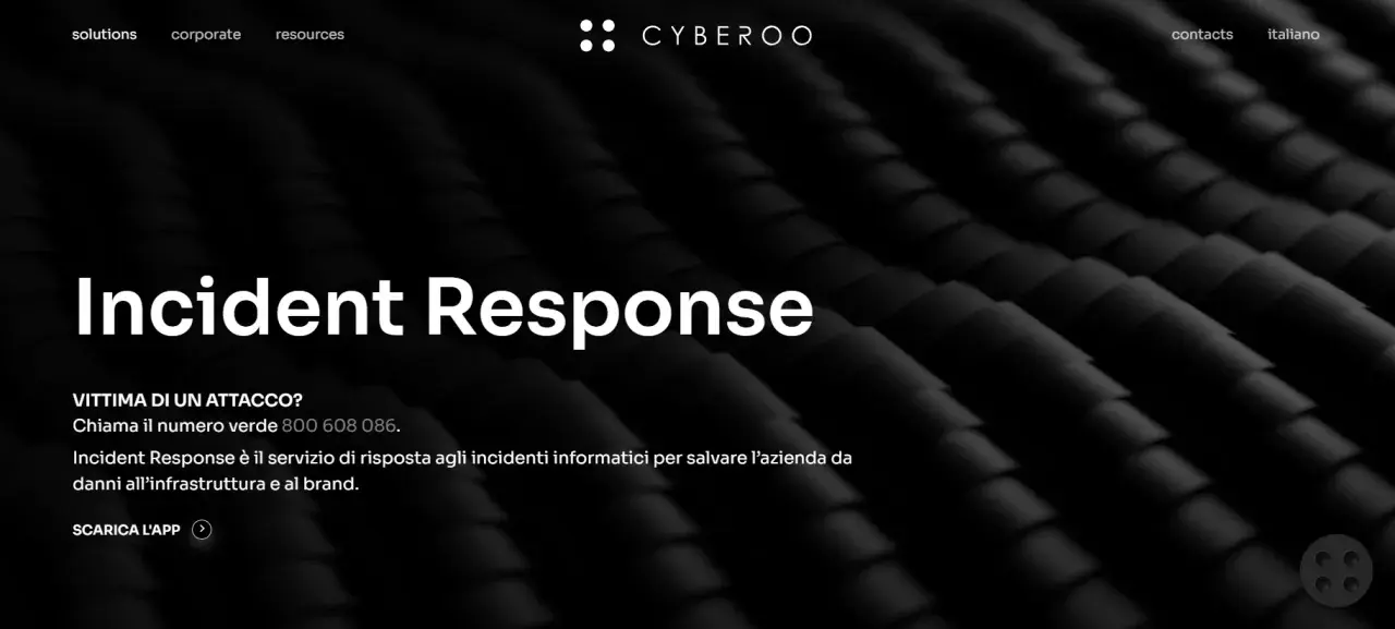Servizio di Incident Response per proteggere la tua azienda da attacchi informatici. Chiama il numero verde 800 608 086.