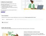 Interfaccia della Libreria inserzioni di Meta per cercare annunci pubblicitari.