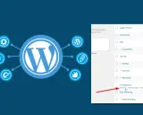 Interfaccia WordPress con opzioni di modifica. Impara come si usa WordPress per gestire i tuoi contenuti.