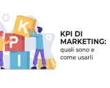 Persone costruiscono blocchi con lettere per formare "KPI". Il kpi significato è fondamentale per il marketing.