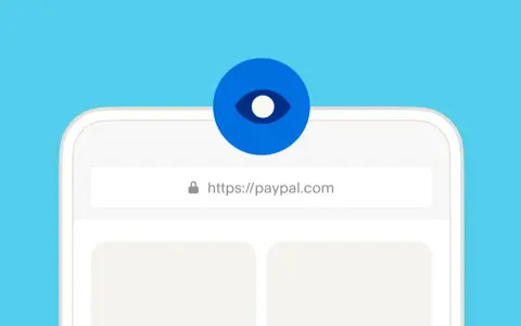 Occhio vigile su un browser che mostra https://paypal.com, per evitare false email PayPal.