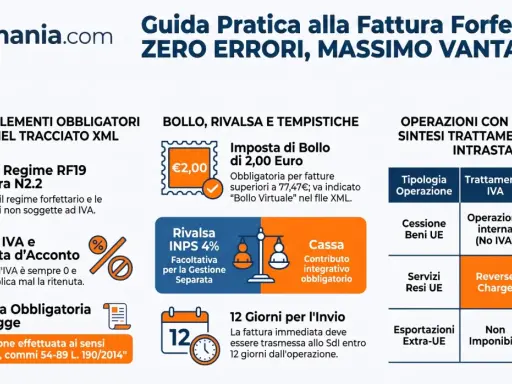 Guida pratica per l'obbligo fattura elettronica forfettari: elementi XML, imposta di bollo, gestione estero e tempistiche.