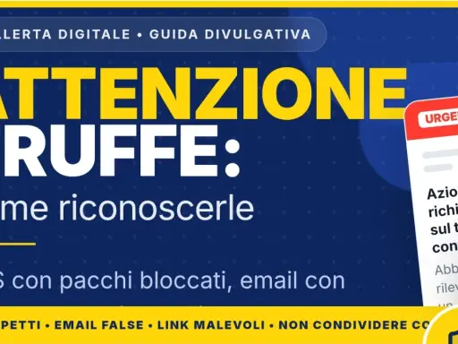 Allerta digitale su truffe: come riconoscerle. Messaggio antifrode Postepay su SMS sospetti e email false.