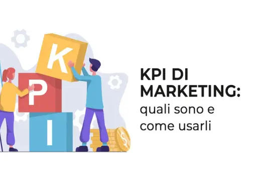 Persone costruiscono blocchi con lettere per formare "KPI". Il kpi significato è fondamentale per il marketing.