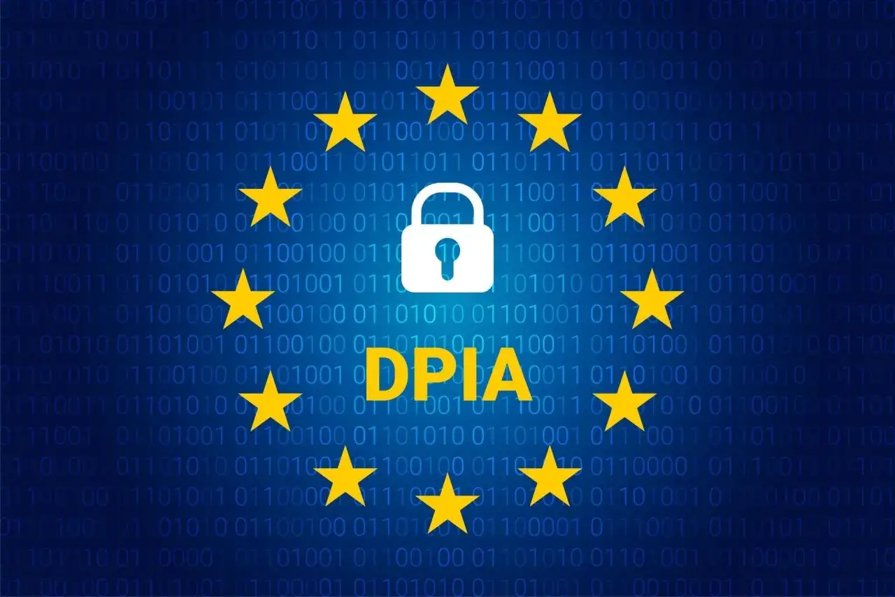 Bandiera UE con lucchetto e testo